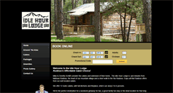 Desktop Screenshot of idlehourlodge.com